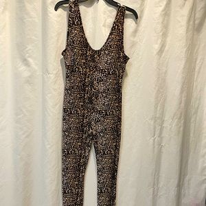 ASSA leopard jumpsuit